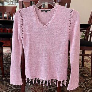 Marco G Handknit / Crochet Top - Perfect For Spring